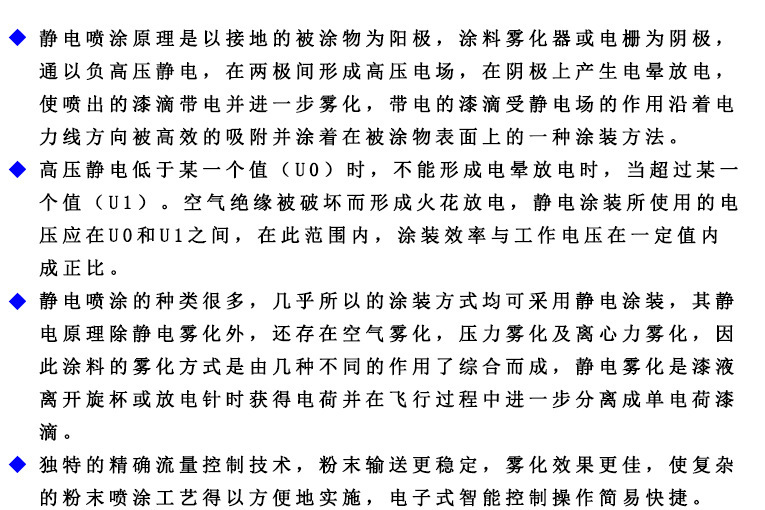 博士達(dá)自動(dòng)靜電噴槍帶推車